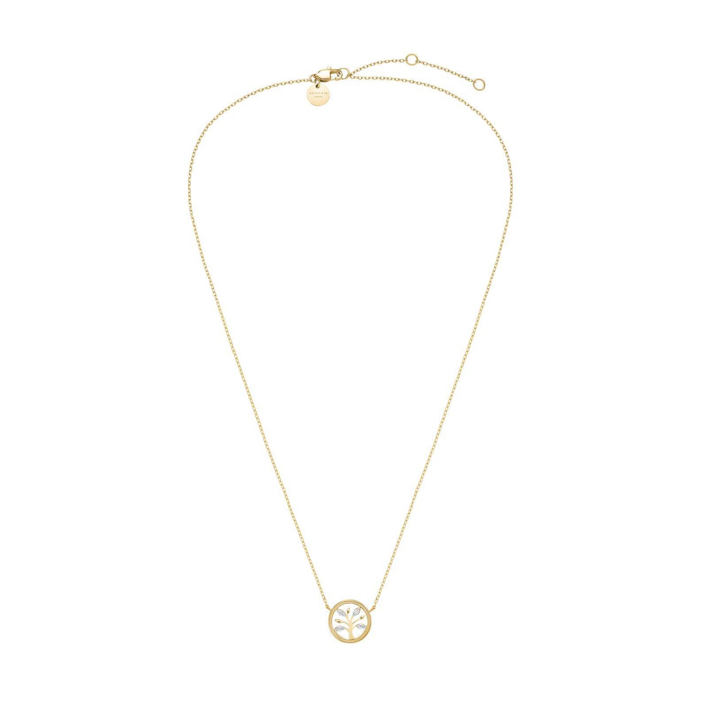 ROSEFIELD Damen Halskette Tree of Life Gold