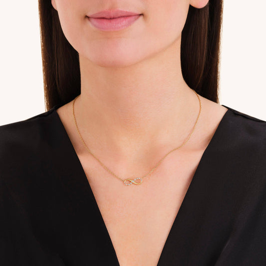 ROSEFIELD Damen Armreif Infinity Gold