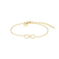 ROSEFIELD Women's Bracelet Infinity Gold