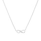 ROSEFIELD Women's Necklace Infinity Silver
