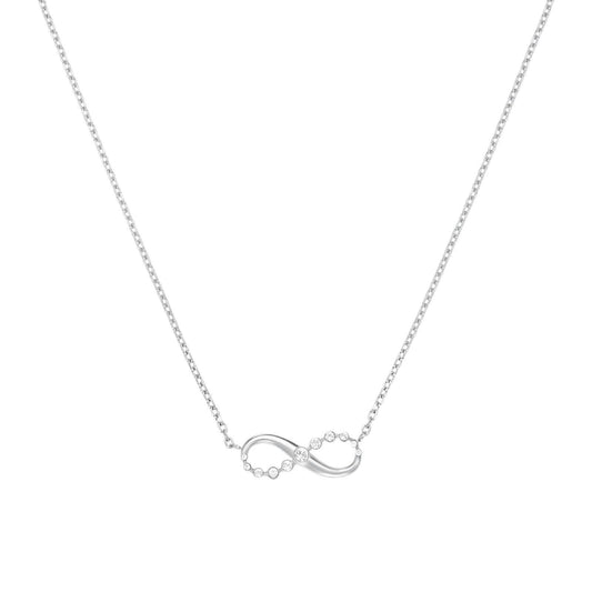 ROSEFIELD Damen Halskette Infinity Silver