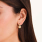 ROSEFIELD Damen Ohrstecker Long Wave Gold