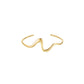 ROSEFIELD Damen Armreif Wave Gold