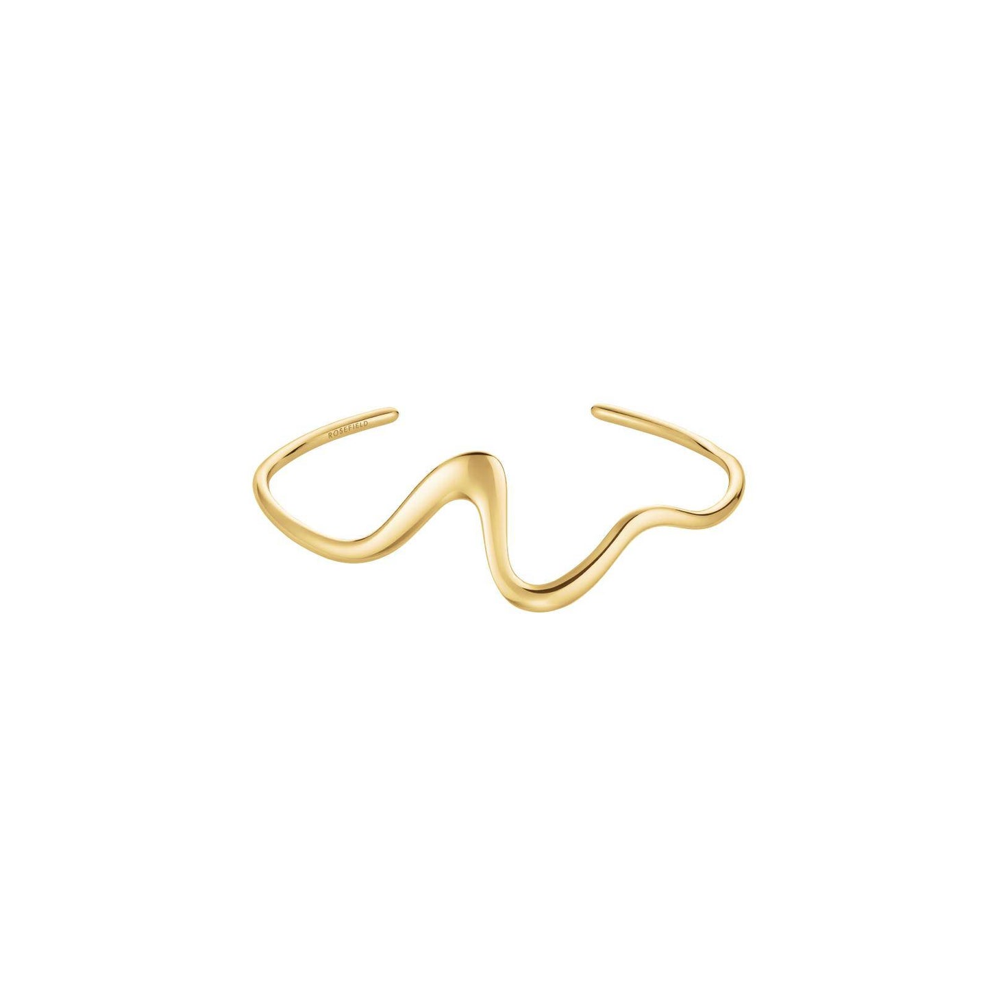 ROSEFIELD Damen Armreif Wave Gold