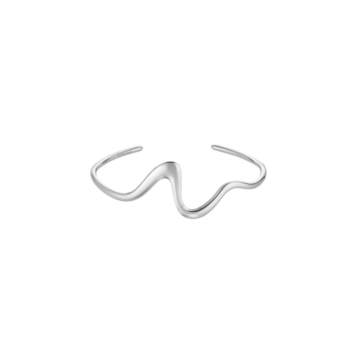 ROSEFIELD Damen Armreif Wave Silver