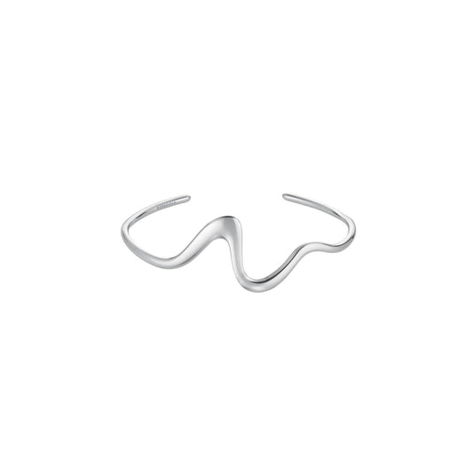 ROSEFIELD Damen Armreif Wave Silver