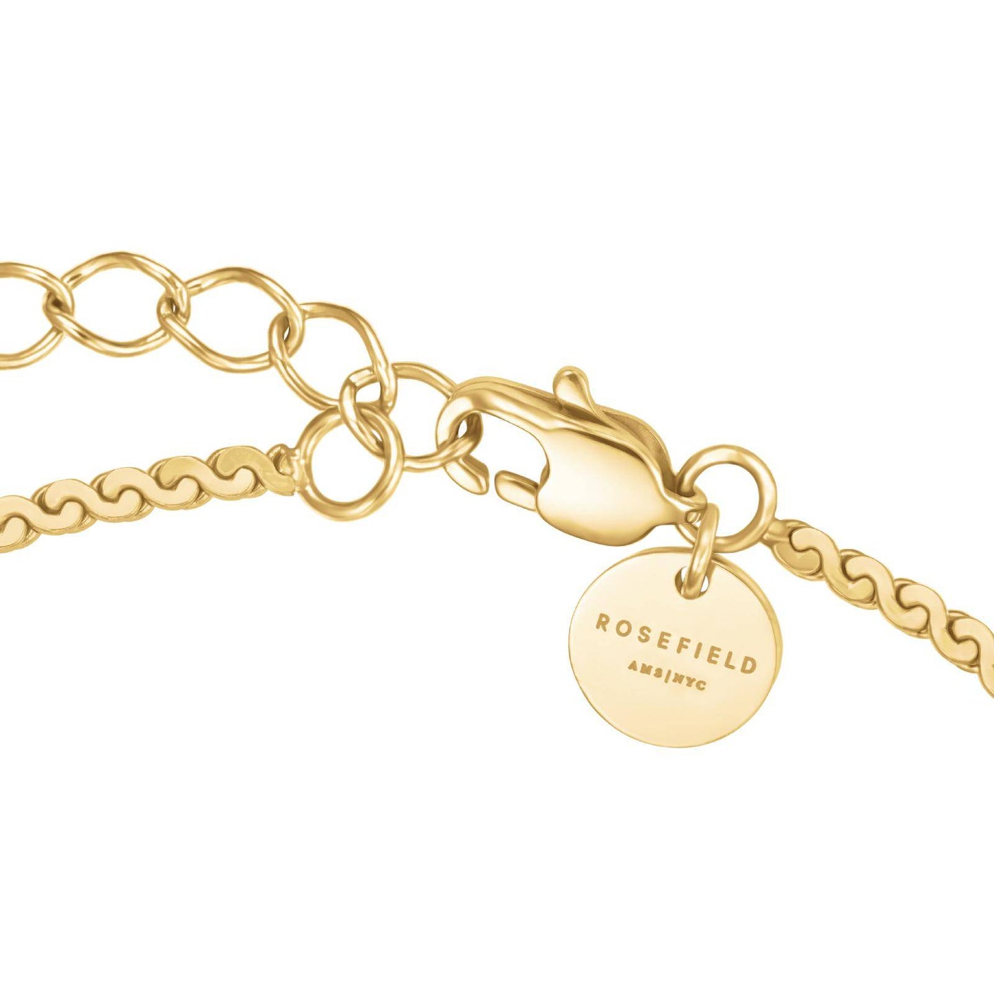 ROSEFIELD Damen Armband Marquise Wave Soft Gold