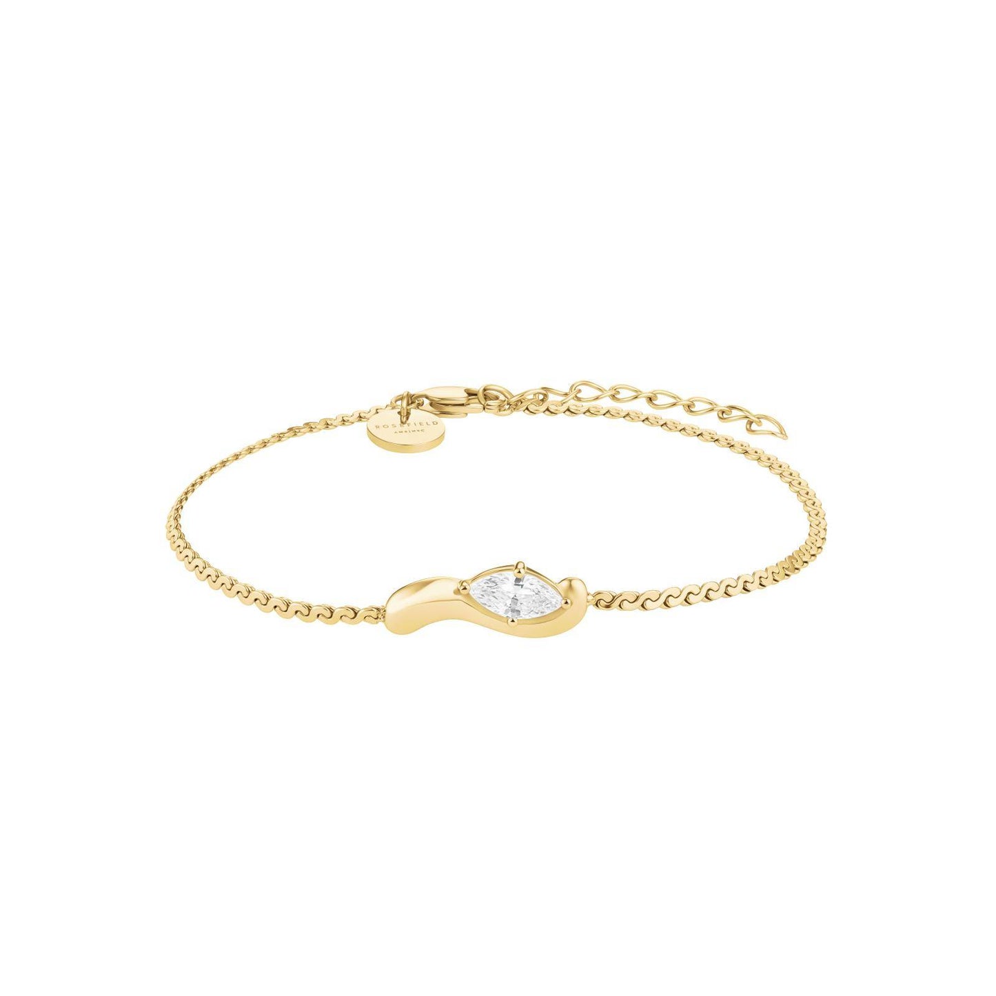 ROSEFIELD Damen Armband Marquise Wave Soft Gold