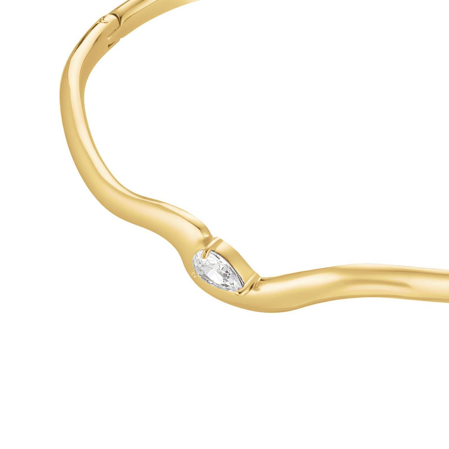 ROSEFIELD Damen Armreif Marquise Wave Gold