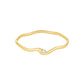 ROSEFIELD Damen Armreif Marquise Wave Gold