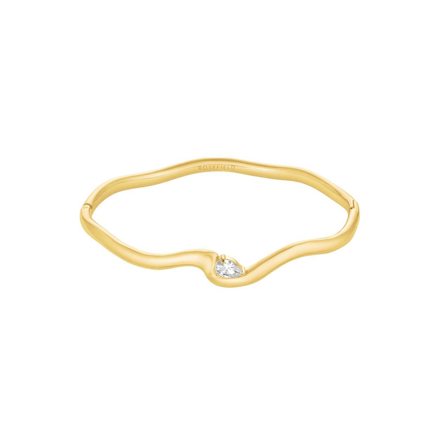 ROSEFIELD Damen Armreif Marquise Wave Gold