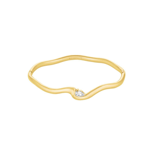 ROSEFIELD Damen Armreif Marquise Wave Gold