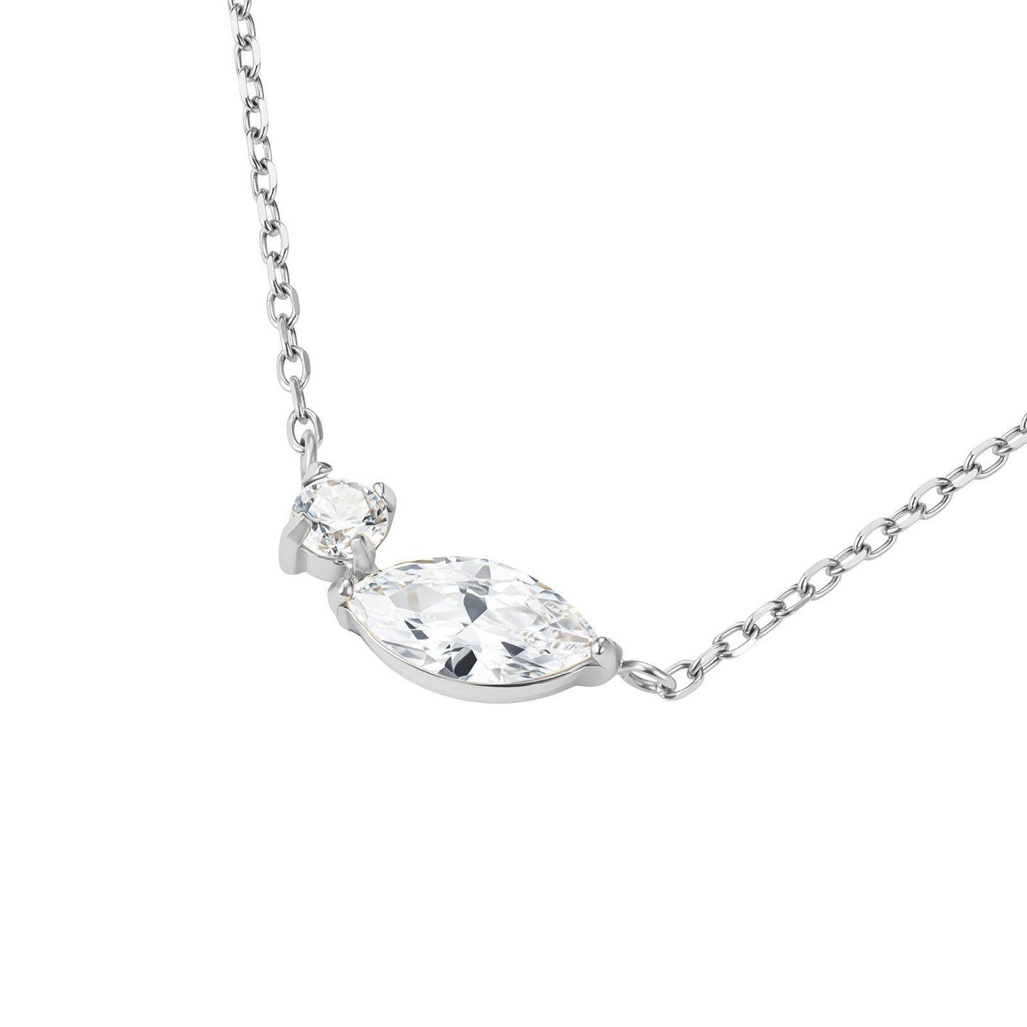ROSEFIELD Women's Necklace Mix soft Silver