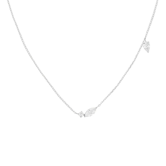 ROSEFIELD Damen Halskette Mix soft Silver