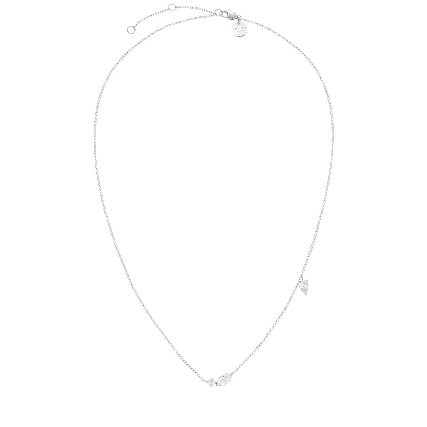 ROSEFIELD Women's Necklace Mix soft Silver