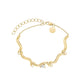 ROSEFIELD Women's Bracelet Drop Wave Gold