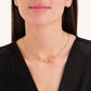 ROSEFIELD Women's Choker Wave Gold