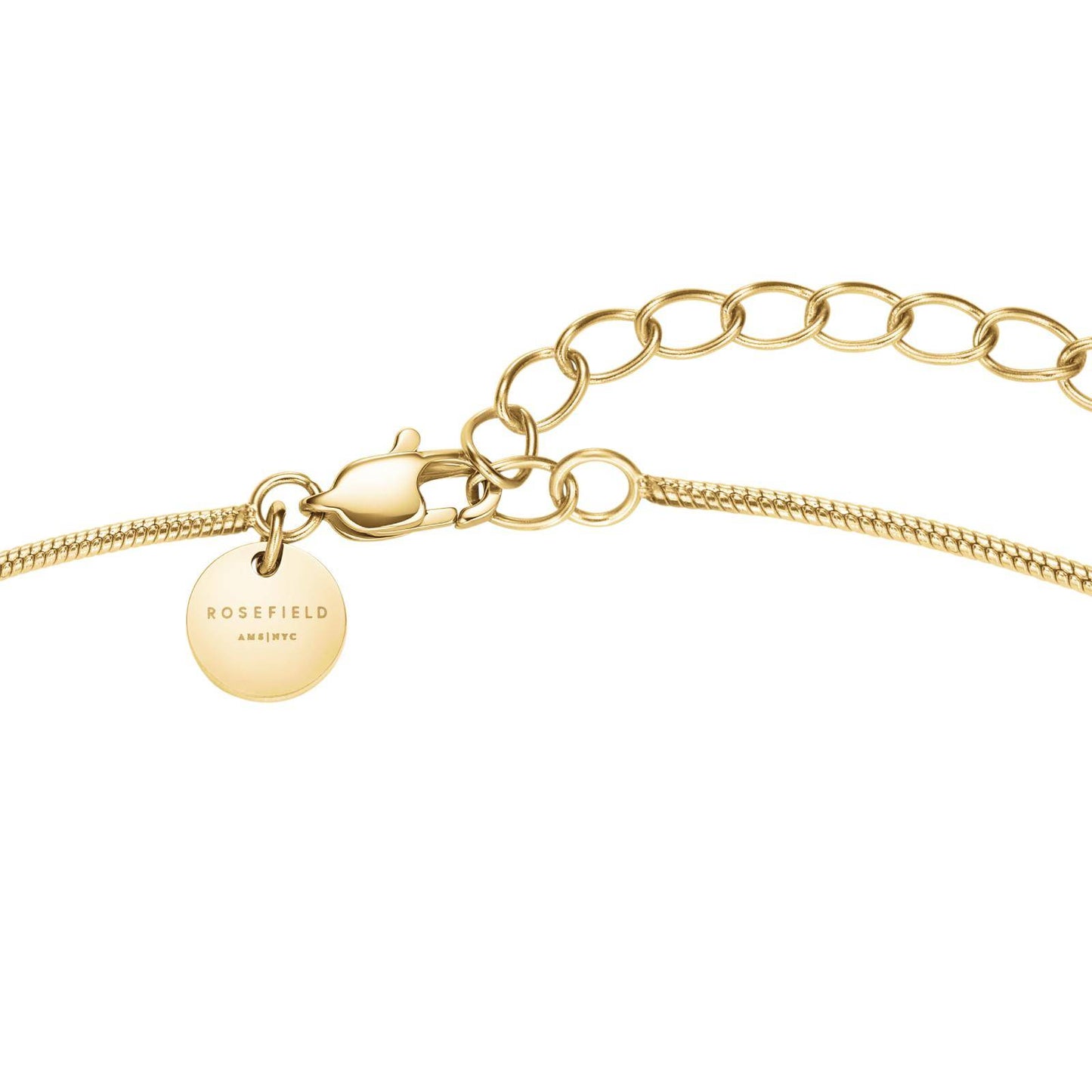 ROSEFIELD Women's Choker Wave Gold