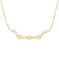 ROSEFIELD Women's Choker Wave Gold