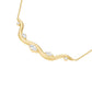 ROSEFIELD Women's Choker Wave Gold