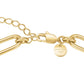ROSEFIELD Damen Halskette Modern Pearl Link Gold
