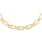 ROSEFIELD Damen Halskette Modern Pearl Link Gold