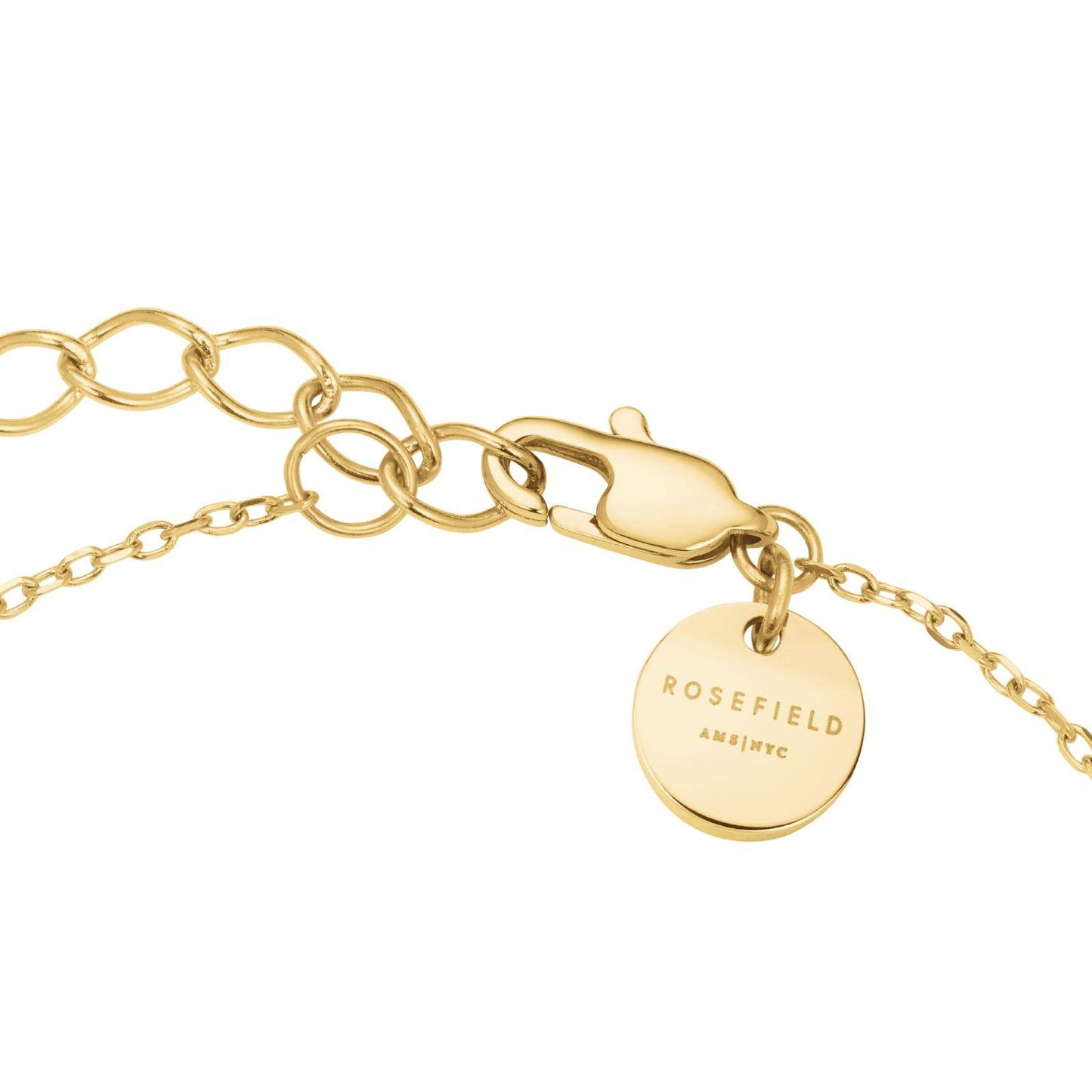 ROSEFIELD Damen Armband Modern Pearl Circle Gold