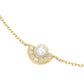 ROSEFIELD Damen Armband Modern Pearl Circle Gold