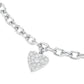 ROSEFIELD Damen Armband Chunky Heart Silver