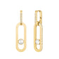 ROSEFIELD Damen Anhänger-Ohrring Modern Pearl Gold
