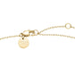 ROSEFIELD Damen Halskette Modern Pearl Circle Gold