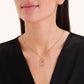 ROSEFIELD Damen Halskette Modern Pearl Pendant Gold