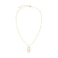ROSEFIELD Damen Halskette Modern Pearl Pendant Gold