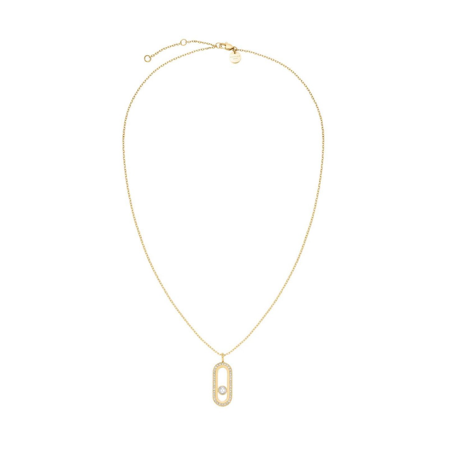 ROSEFIELD Damen Halskette Modern Pearl Pendant Gold