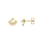 ROSEFIELD Damen Ohrstecker Modern Pearl Gold