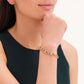 ROSEFIELD Damen Armband Modern Pearl Link Gold