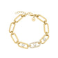 ROSEFIELD Damen Armband Modern Pearl Link Gold