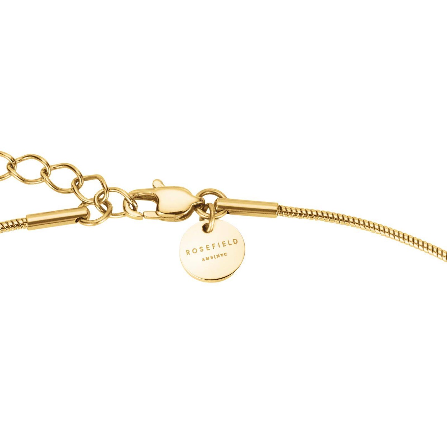 ROSEFIELD Damen Halskette Clover Amulet Gold