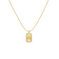ROSEFIELD Damen Halskette Clover Amulet Gold