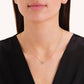 ROSEFIELD Damen Halskette Pave Heart Gold