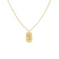 ROSEFIELD Damen Halskette Daisy Amulet Gold