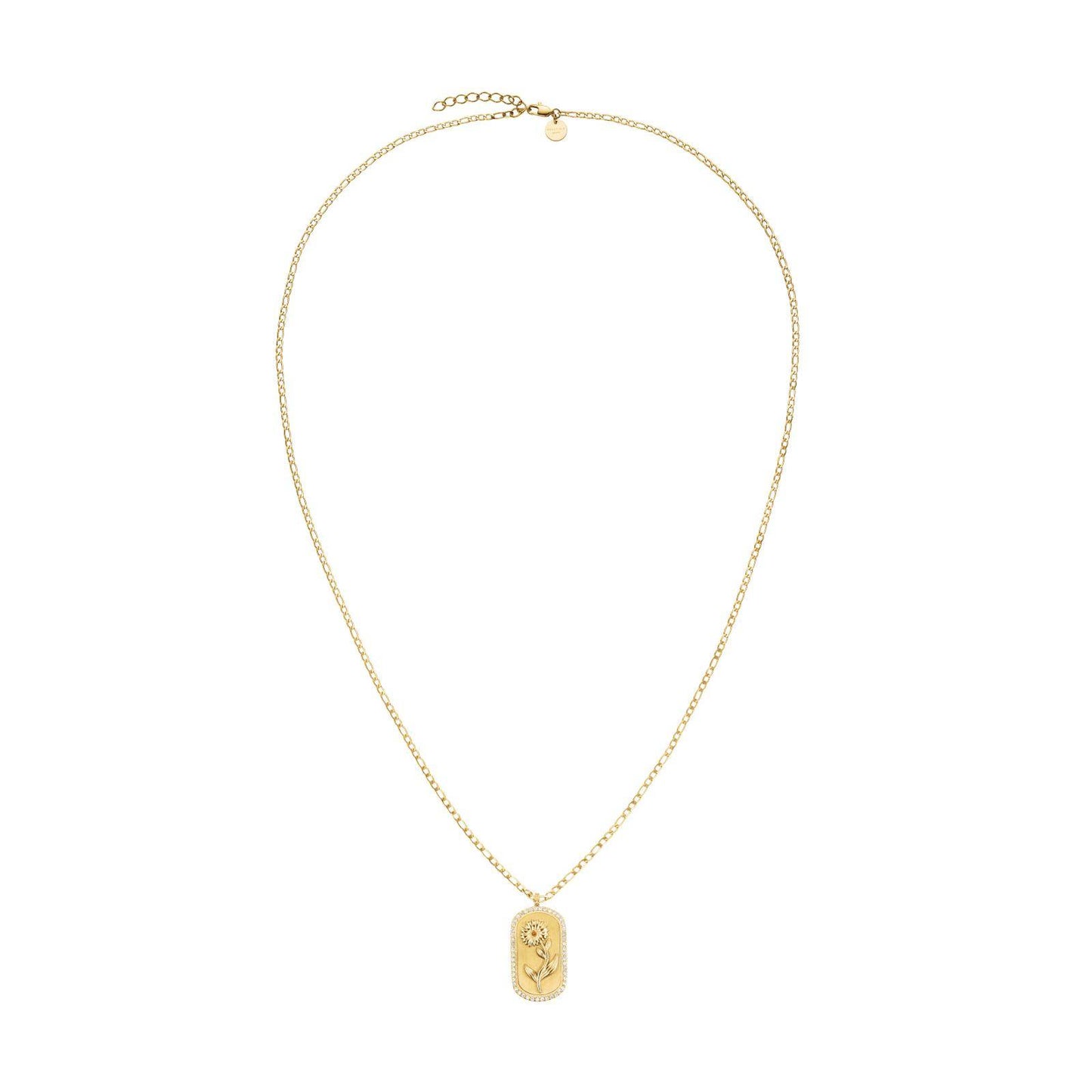 ROSEFIELD Damen Halskette Daisy Amulet Gold