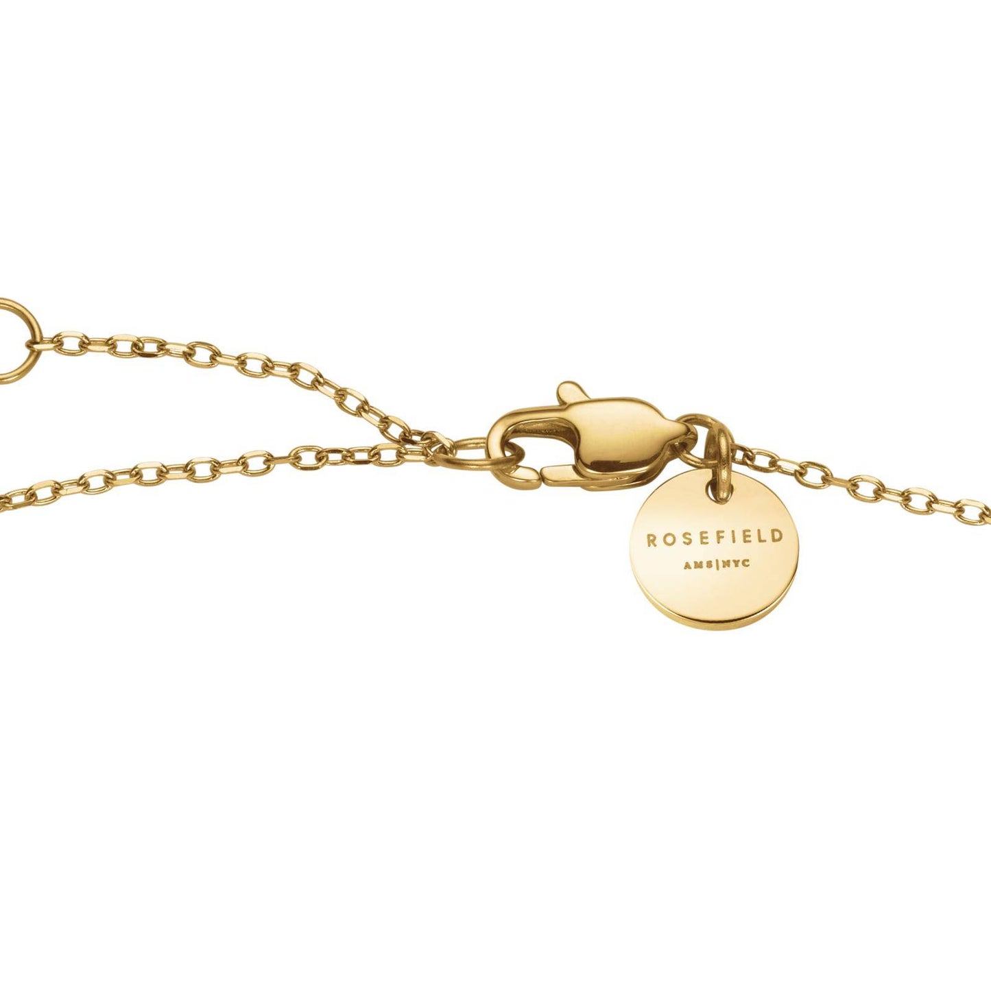 ROSEFIELD Damen Halskette Pave Heart Gold