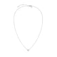 ROSEFIELD Damen Halskette Pave Heart Silver