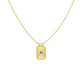 ROSEFIELD Damen Halskette Evilye Amulet Gold