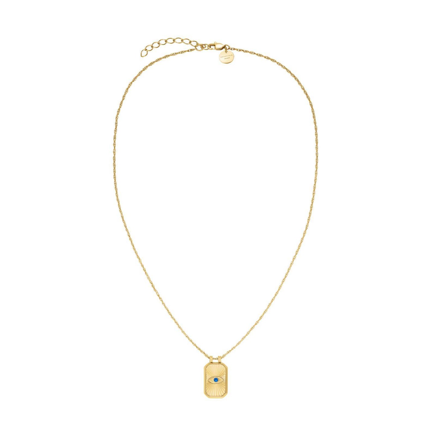 ROSEFIELD Damen Halskette Evilye Amulet Gold