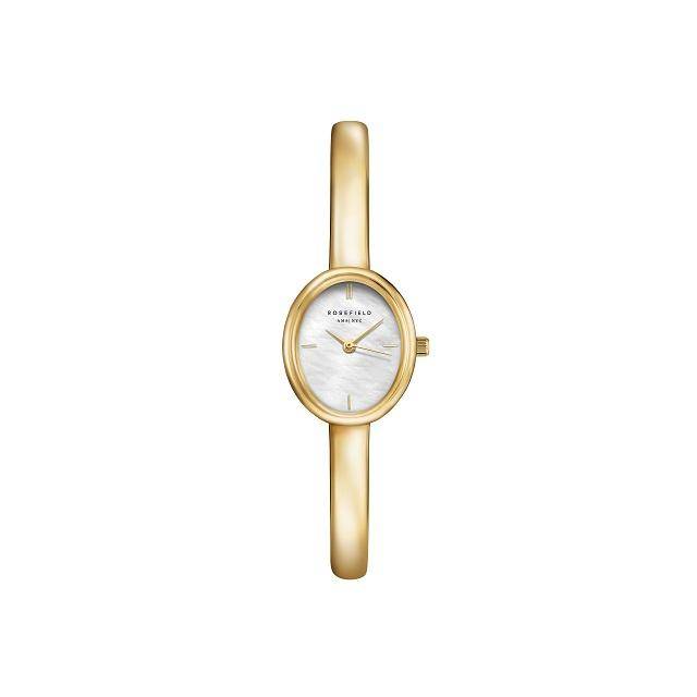 ROSEFIELD Damenuhr Studio Edition Armreifuhr Oval Gold