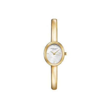 ROSEFIELD Damenuhr Studio Edition Armreifuhr Oval Gold