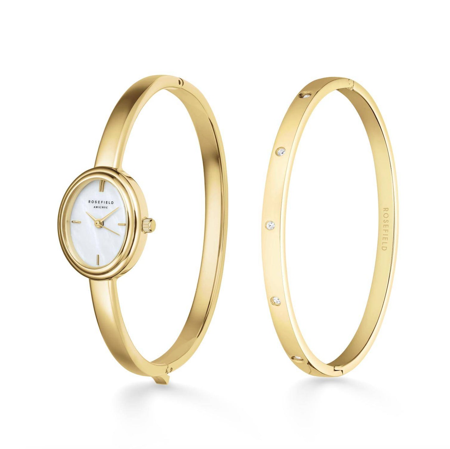 ROSEFIELD Watch Set Bracelet Watch ST04 + Bracelet Gold X293