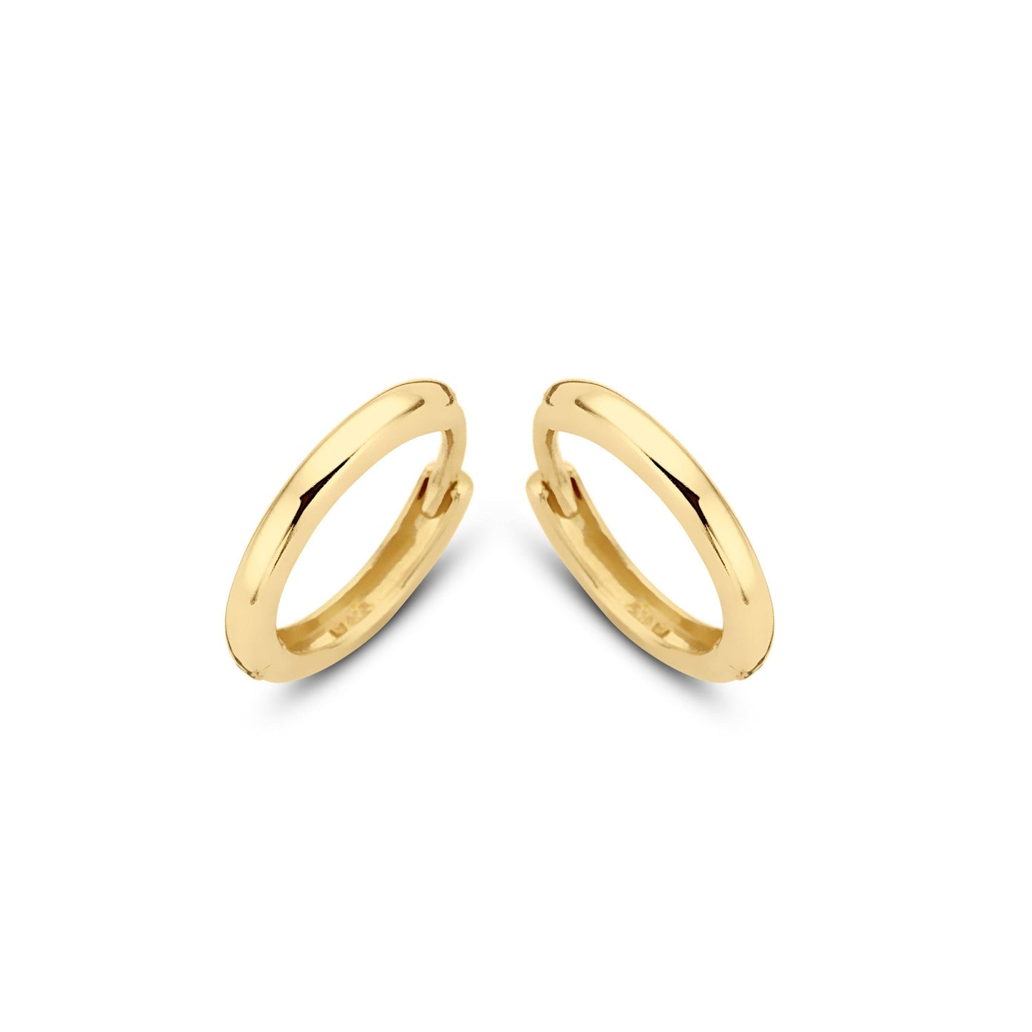 AMORETTO MILANO 14kt Echtgold Creolen Ohrringe 11mm